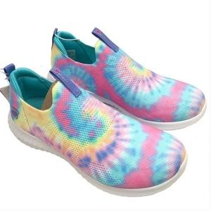 S Sport by Skechers Katya Pastel Tie Die Slip On Shoe Sneakers, size 13